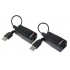 Folksafe Extensor USB por Cable UTP, 100 Metros  1
