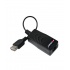 Folksafe Transceptor FS-6201U, USB, hasta 200 Metros, Negro  1