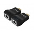 Folksafe Transmisor y Receptor Alámbrico por Cable Cat5/Cat6, Entrada 1 x RJ-45 1 x HDMI, Salida 1 x RJ-45 1 x HDMI, hasta 60 Metros   1
