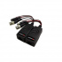 Folksafe Transceptor HD FS-HD4301VPD, hasta 440 Metros, Negro