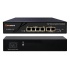 Switch Folksafe Fast Ethernet FS-S1004EP-2E-AC, 6 Puertos 10/100Mbps (4x PoE), 1,2 Gbit/s, 1000 Entradas - No Administrable  1