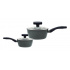 Foode Batería de Cocina FDE01133, Aluminio, Antiadherente, 7 Piezas - Imagen adicional 2