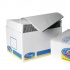 Formatodo Papel Stock 2 Tantos, 3000 Hojas de 9.5'' x 5.5'', Blanco - con Corte a la Mitad