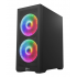 Gabinete Formula Air Power G5 Duo, Midi-Tower, ATX/Micro-ATX/Mini-ITX, USB 3.0, sin Fuente, 3 Ventiladores Instalados, Negro  1