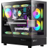Gabinete Formula V Line Crystal Z8, Midi-Tower, ATX/Micro-ATX/Mini-ITX, USB 3.0, sin Fuente, 6 Ventiladores Instalados, Negro