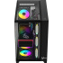 Gabinete Formula V Line Crystal Z9, Midi-Tower, ATX/Micro-ATX/Mini-ITX, USB 3.0, sin Fuente, 7 Ventiladores Instalados, Negro  6