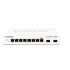 Switch Fortinet Gigabit Ethernet FortiSwitch 108E, 8 Puertos 10/100/1000Mbps (1x POE) + 2 Puertos SFP, 20 Gbit/s, 8000 Entradas - Administrable ― ¡Limitado a 5 unidades!  1