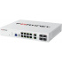 Switch Fortinet FortiSwitch 110G-FPOE, 10 Puertos 2.5G Ethernet 100/1000/2500 8 x PoE+ 180W, 2 Puertos SFP+, 140 Gbit/s, 16000 Entradas, Administrado  ― ¡Limitado a 5 unidades!  2