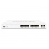 Switch Fortinet Gigabit Ethernet FortiSwitch 124E-F-POE, 24 Puertos PoE + 4 Puertos SFP, 56 Gbit/s, 8000 Entradas - Administrable