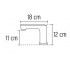 Foset Llave Mezcladora para Baño RIM-9, 1/2", 24.52kPa, 25 kg/cm², Cromo  2