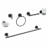 Foset Juego de Accesorios para Baño 47975, 6 Piezas, Metal