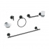 Foset Juego de Accesorios para Baño 47975, 6 Piezas, Metal - Imagen adicional 1
