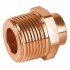 Foset Conector Macho 3/4" x 1/2" Cobre, Latón  1