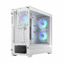 Gabinete Fractal Design Pop Air con Ventana RGB, ATX, Mini-ITX/ATX/Micro-ATX, USB 3.0, sin Fuente, Blanco  4