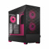Gabinete Fractal Design Pop Air, Midi-Tower, ATX/Micro-ATX/Mini-ITX, USB 3.0, sin Fuente, 3 Ventiladores Instalados, Negro/Magenta  1