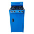 Fraga Parrilla de Gas con Gabinete P225, 4 Quemadores, Azul  1