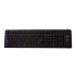 Teclado Fussion Acustic KB-2006, Alámbrico, USB, Negro (Inglés)