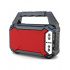 Fussion Acustic Bocina Portátil MS-1632BT, Bluetooth, Alámbrico/Inalámbrico, 6W RMS, USB, Negro/Rojo