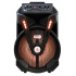 Fussion Acustic Bafle OB712001, 12”, Bluetooth, Inalámbrico, 15W RMS, Negro