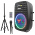 Fussion Acustic Bafle PBS-15BULL, Bluetooth, Inalámbrico, 5000W PMPO, USB, Negro  2