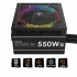 Fuente de Poder Gamdias Astrape M1 80 PLUS, 20+4 pin ATX, 120mm, 550W - Imagen adicional 1