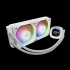 Gamdias AURA GL240 DIGITAL WH Enfriamiento Líquido para CPU, 2x 120mm, hasta 1800RPM, Blanco  2