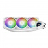 Gamdias AURA GL360 DIGITAL WH Enfriamiento Líquido para CPU, 3x 120mm, hasta 1800RPM, Blanco  1