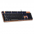 Teclado Gamer Gamdias AURA GK1 RGB, Teclado Mecánico, Switch Red, Alámbrico, Bronce/Negro (Inglés)  3
