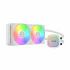 Gamdias AURA GL240 V2 Enfriamiento Líquido para CPU, 2x 120mm, hasta 1800RPM, Blanco   1
