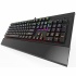 Teclado Gamer Gamdias HERMES 7 COLOR RGB, Teclado Mecánico, Switch Blue, Alámbrico, Negro