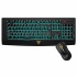 Kit Gamer de Teclado y Mouse Gamdias Ares 7 Color Essencial incluye Ares 7 Color + Erebos Le, Alámbrico, USB, Negro (Español)  1