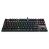 Teclado Gamer Gamdias Hermes M3 RGB, Teclado Mecánico, Alámbrico, Negro (Inglés)