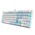 Teclado Gamer Gamdias HERMES M5 LED Blue, Teclado Mecánico, Alámbrico, Azul/Blando (Inglés)  2