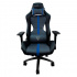 Game Factor Silla Gamer CGC650, hasta 150Kg, Negro/Azul  1