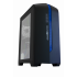 Gabinete Game Factor CSG500 con Ventana LED, Micro-Tower, Micro-ATX/Mini-ITX, USB 2.0/3.0, sin Fuente, 2 Ventiladores Instalados, Negro/Azul  2