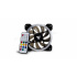 Ventilador Game Factor FKG400 RGB, 120mm, 1500RPM, Negro - 3 Piezas ― Empaque abierto, producto nuevo.  1