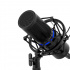 Game Factor Micrófono para Streaming MCG700, Alámbrico, 2200 Ohmios ― Incluye Audífonos HS-502, Webcam WG400, Brazo MAG500 y Aro de Luz LRG300  2