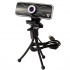 Game Factor Webcam WG400, 1080p, 1920 x 1080 Pixeles, USB 2.0, Negro ― Incluye Tripode Flexible