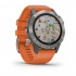 Garmin Smartwatch Fénix 6 Zafiro Titanio, GPS, Bluetooth, iOS/Android, Naranja/Gris - Resistente al Agua  3