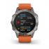 Garmin Smartwatch Fénix 6 Zafiro Titanio, GPS, Bluetooth, iOS/Android, Naranja/Gris - Resistente al Agua - Imagen adicional 3
