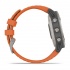 Garmin Smartwatch Fénix 6 Zafiro Titanio, GPS, Bluetooth, iOS/Android, Naranja/Gris - Resistente al Agua - Imagen adicional 4