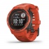Garmin Smartwatch Instinct Solar, Touch, Bluetooth, Android/iOS, Rojo - Resistente al Agua