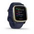 Garmin Smartwatch Venu SQ, Bluetooth 4.0, Azul Marino/Oro -  Resistente al Agua  3