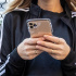 Gear4 Funda de Plástico para iPhone 11 Pro Max, Negro/Transparente - Imagen adicional 1