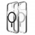 Gear4 Funda Santa Cruz Snap con MagSafe para iPhone 13, Transparente/Negro  4