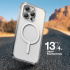 Gear4 Funda Santa Cruz Snap con MagSafe para iPhone 14 Pro Max, Transparente/Negro  3