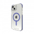 Gear4 Funda Santa Cruz Snap con MagSafe para iPhone 14 Plus, Transparente/Morada  10