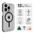 Gear4 Funda Santa Cruz Snap con MagSafe para iPhone 14 Pro, Transparente/Negro  2