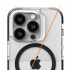 Gear4 Funda Santa Cruz Snap con MagSafe para iPhone 14 Pro, Transparente/Negro  10
