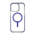 Gear4 Funda Santa Cruz Snap con MagSafe para iPhone 14 Pro Max, Transparente/Púrpura  1